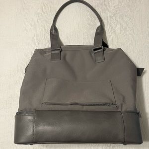 Beis Mini Weekender bag in grey
